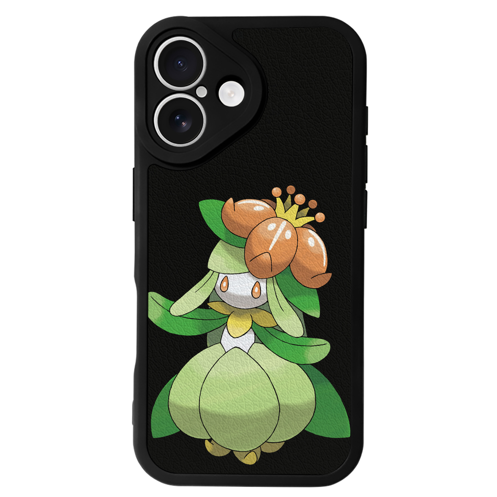 （画像用） ポケットモンスター Pokémon 【iPhone 16シリーズ対応】シリコンスマホケース（レザー調） 材質：シリコン